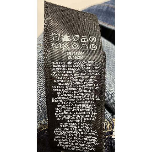 7 For All Mankind Josefina Button Fly Jeans Women’s Size 26 - Picture 14 of 14